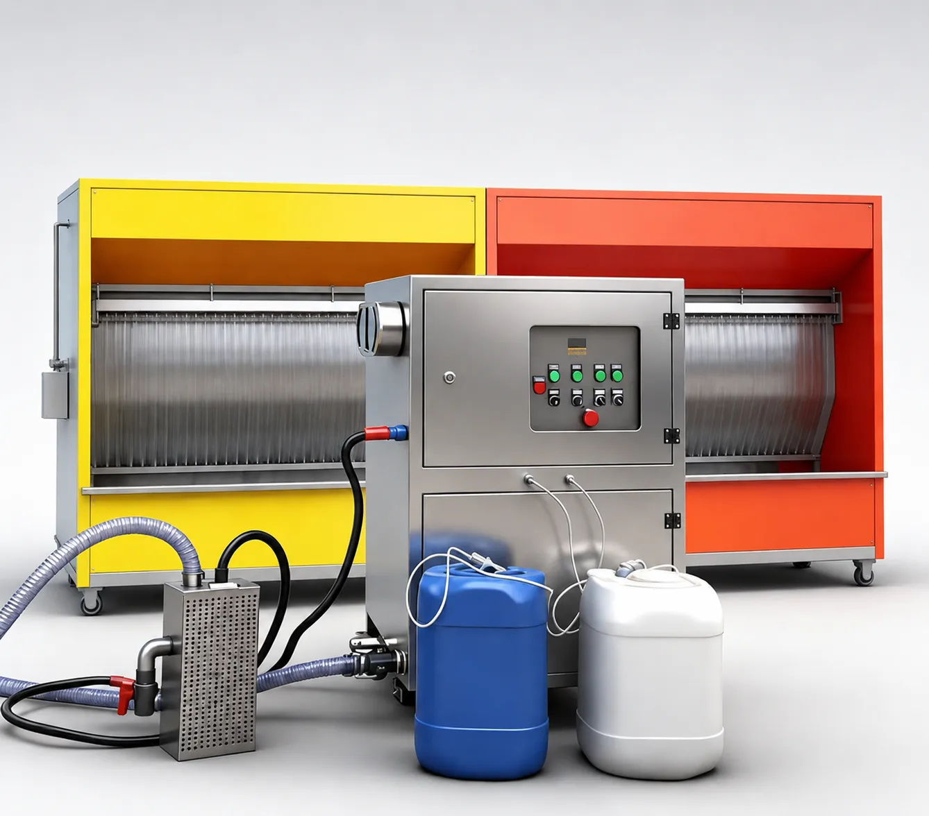Intelligent Fully Automatic Paint Water Separation Machine for Industrial Spray 