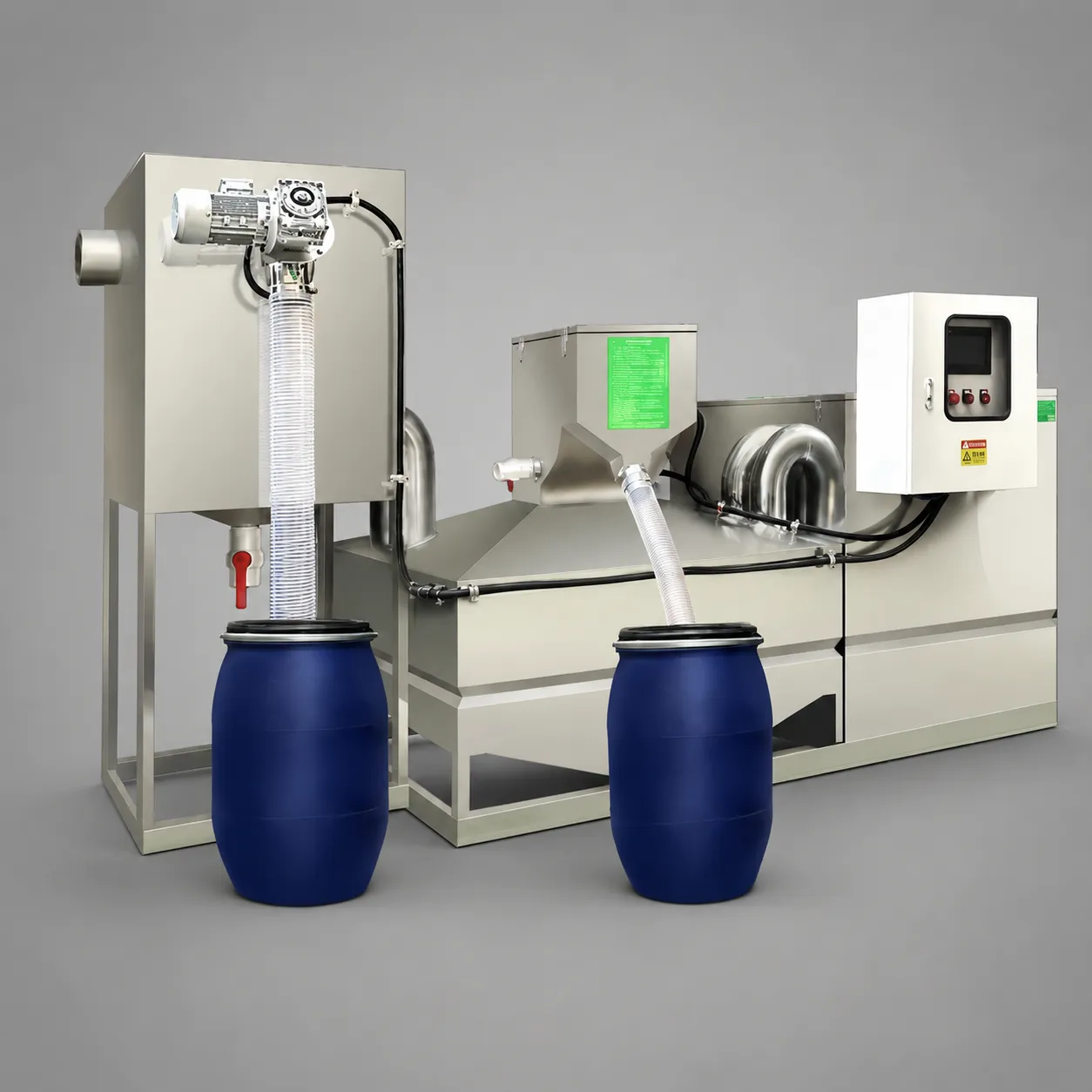 Fully Enclosed Automatic Grease Separator with Lift Station