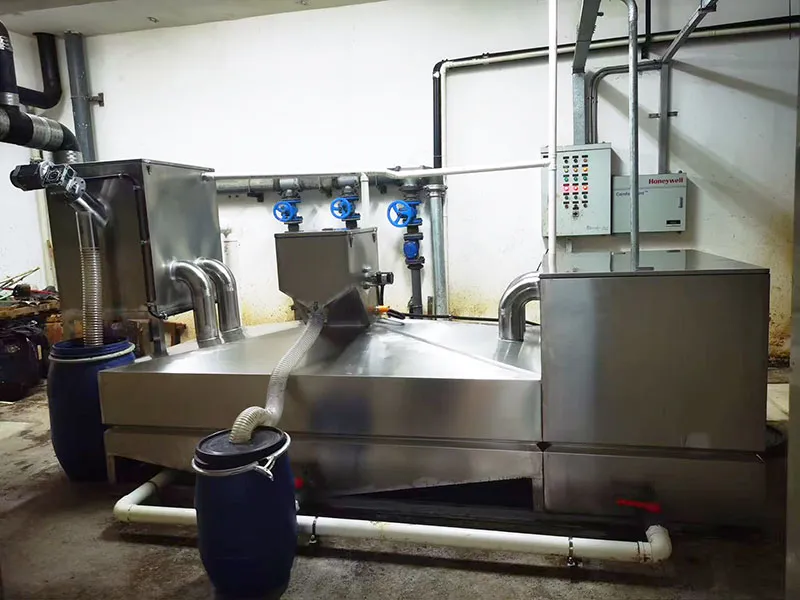 Fully Automated Integrated Oil-Water Separator for Hotels
