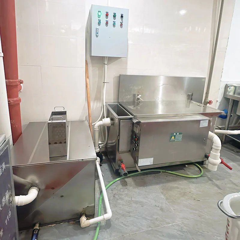 Semi-Automatic Grease Separator for a Vocational School Baking Training Kitchen