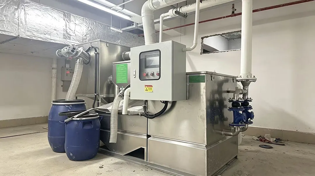 Qilin Plaza – Fully Automated Integrated Grease Separation and Lifting System
