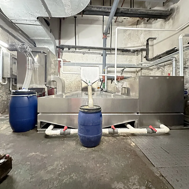 Integrated Grease Separation & Lifting System for a Hotel