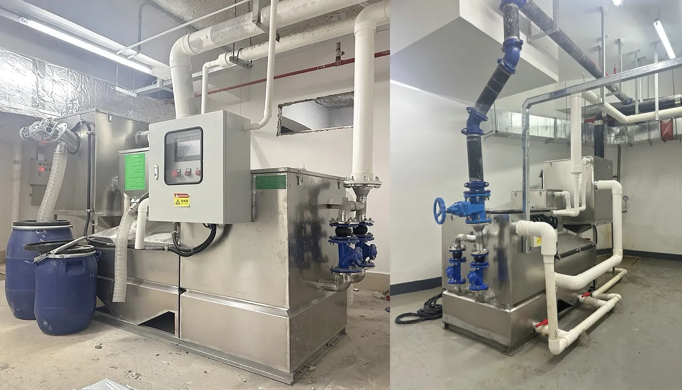 Fully Automated Oil-Water Separation Solution for Multi-Tenant Food Court Wastewater in Commercial Complexes