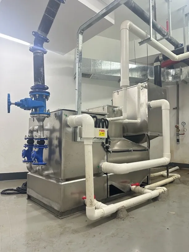 Grease Separation System for Commercial Complexes & Hotels | Installation Case
